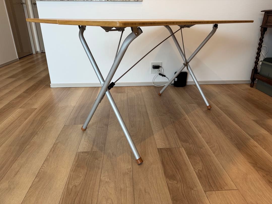 スノーピーク　ワンアクションテーブル ロング/竹/ peak