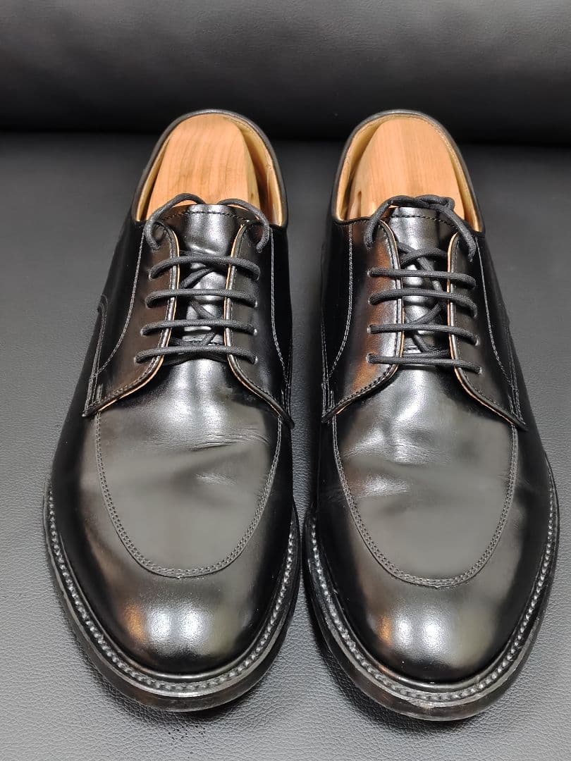 【極美品/希少】リーガル 06NR 26.5cm Uチップ 黒 グッドイヤー