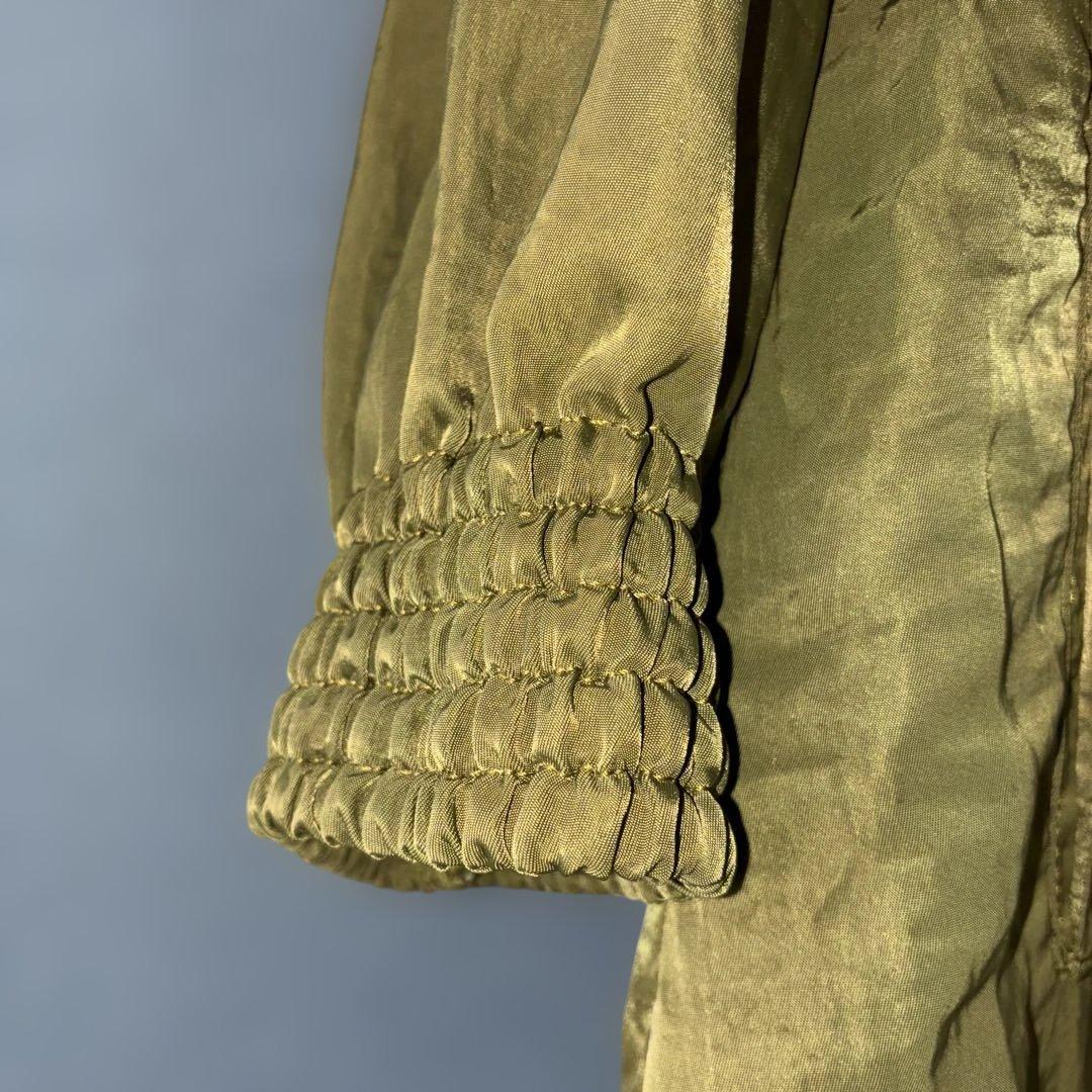 レディース　パーカーモッズコート　セシカブルー