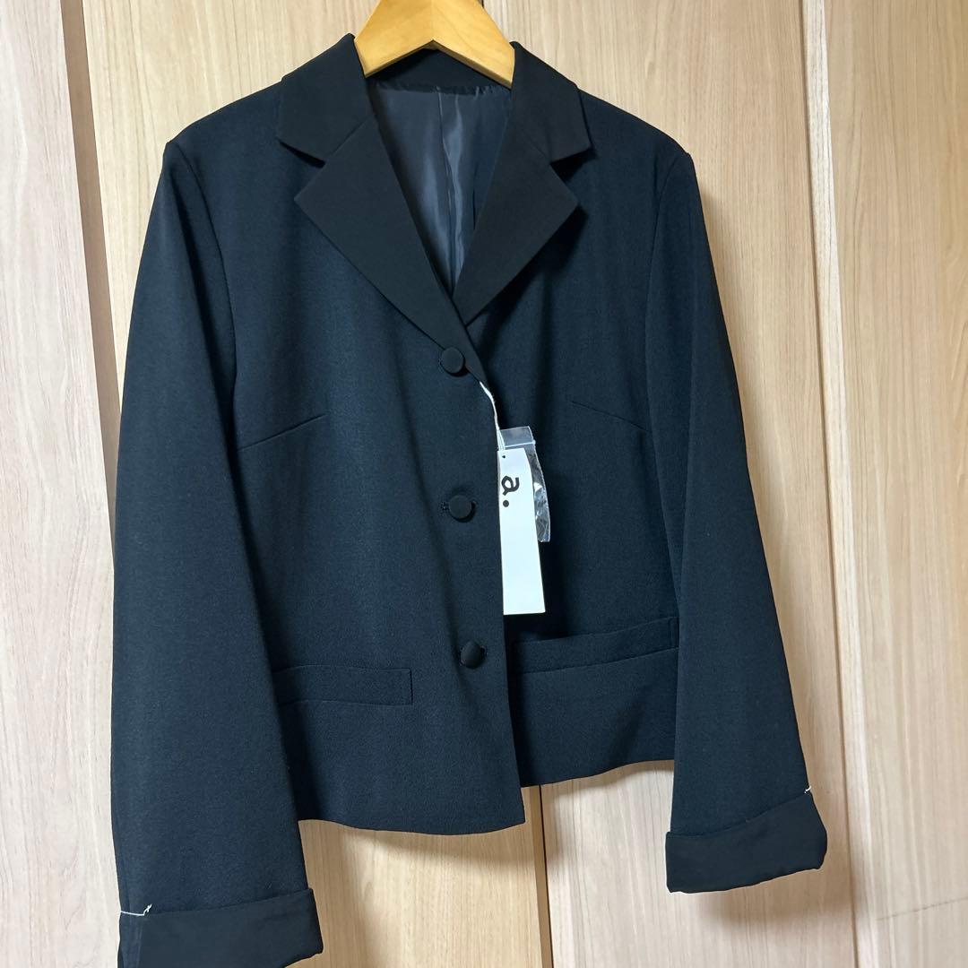 ミント様新品未使用　a.　IO GRAPHIC 大橋歩 テラードツイルジャケット