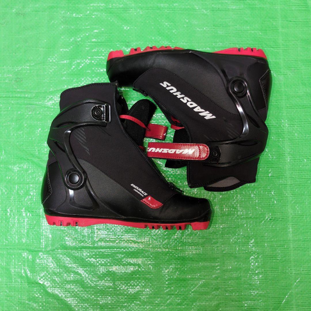 クロスカントリースキー用ブーツ　フリー競技　 ブラック/レッド