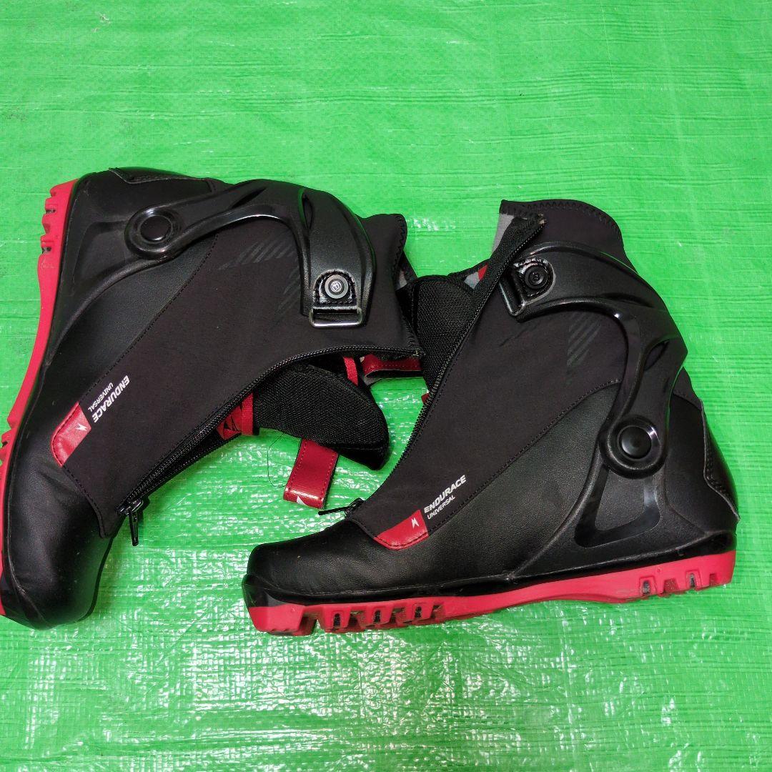 クロスカントリースキー用ブーツ　フリー競技　 ブラック/レッド