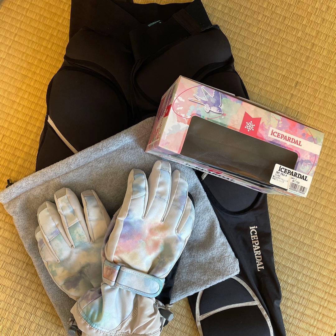 【ぴよ】スノーボードウェア1式セット(小物全て込み) ICEPARDAL