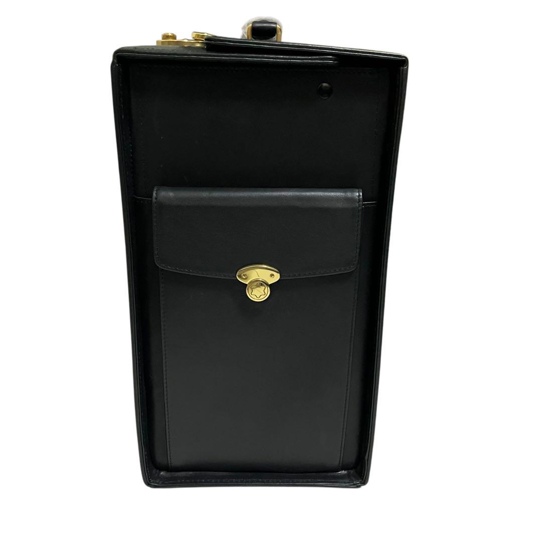 未使用　モンブラン　アタッシュケース　トランク　ビジネスバッグ　レザー　希少品