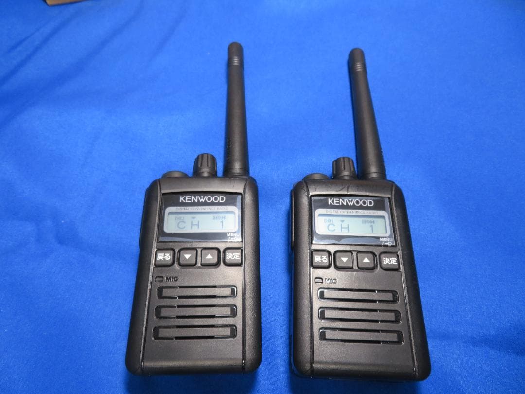 KENWOOD デジタル簡易無線TPZ-D553＋マイク 2台セット