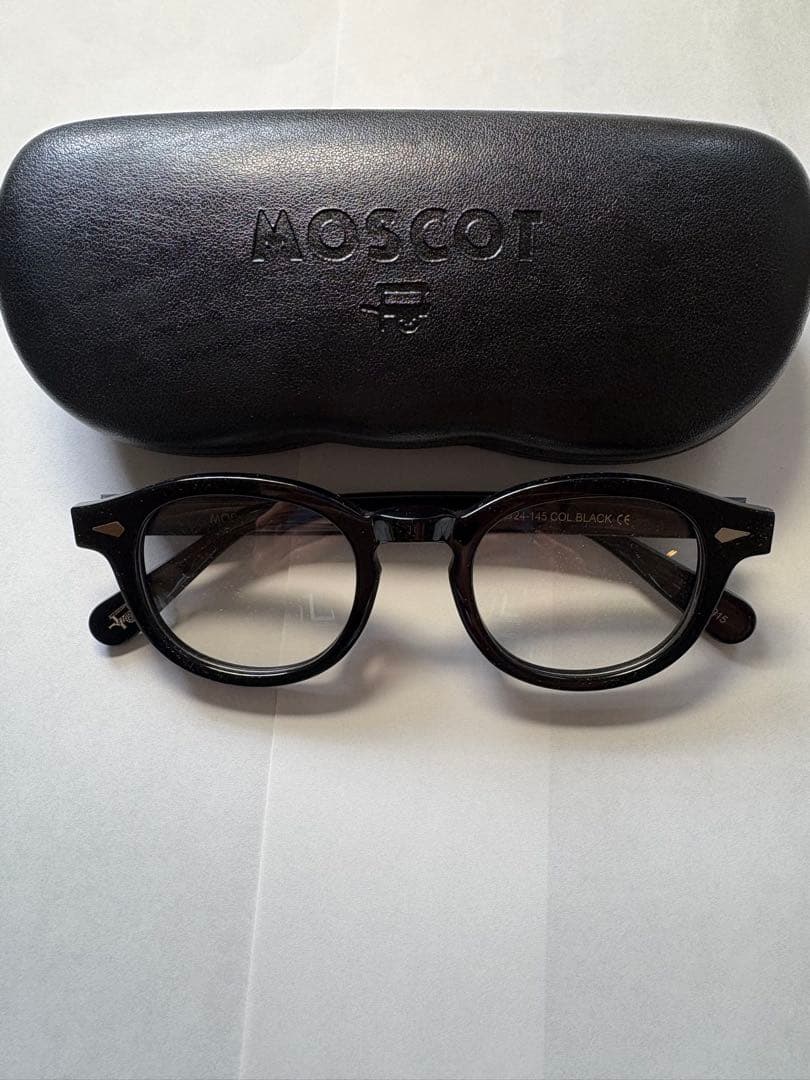 モスコット MOSCO ブラックサングラス