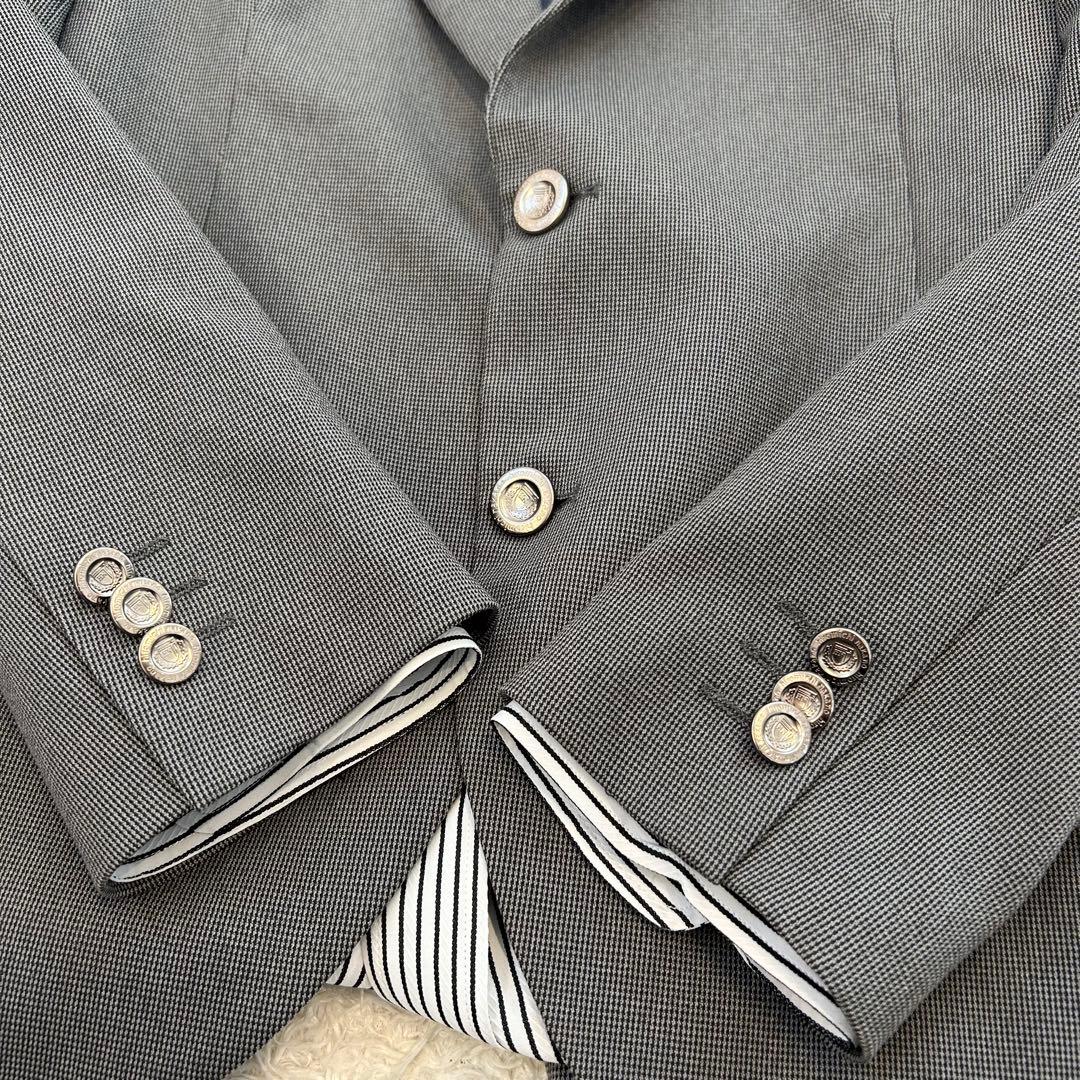 ヒロミチナカノ　キッズフォーマルスーツ　男の子　グレー　長ズボン　165