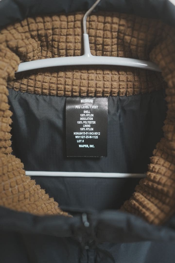 WAIPER.inc LEVEL7A PRIMALOFT ベスト EPIC