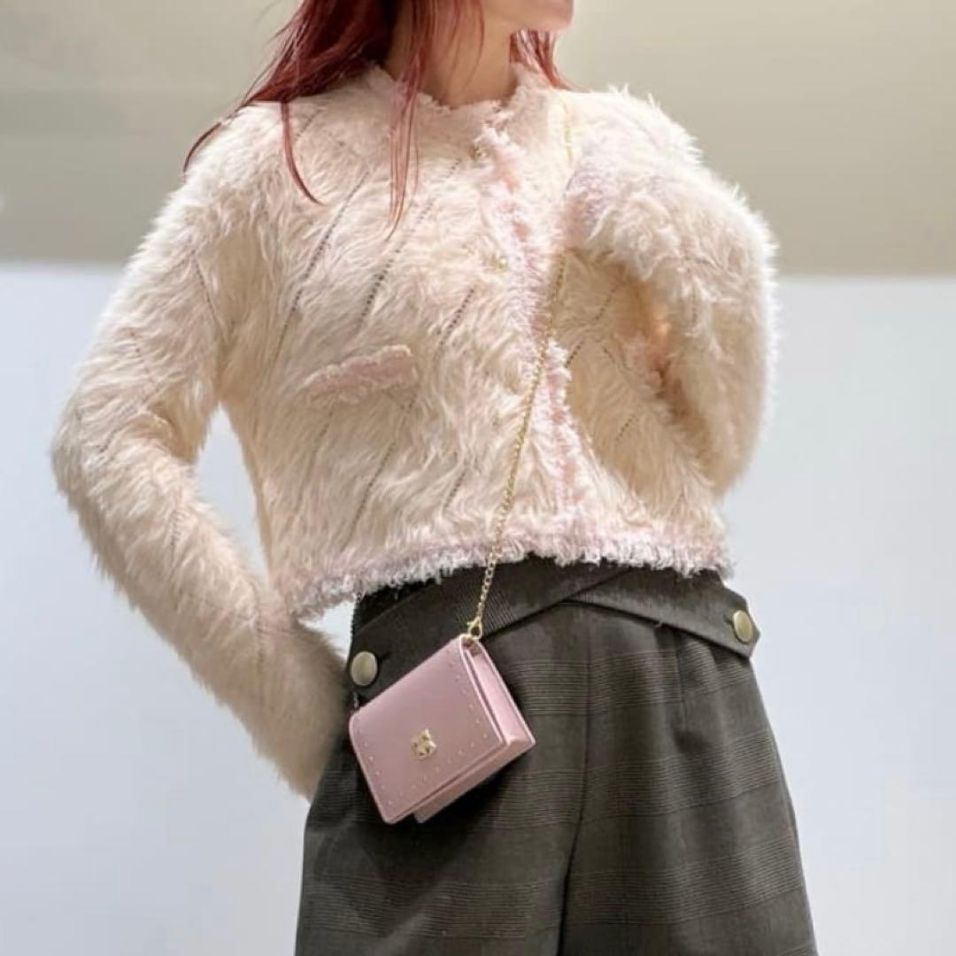 FURFUR フェザーツイードカーディガン