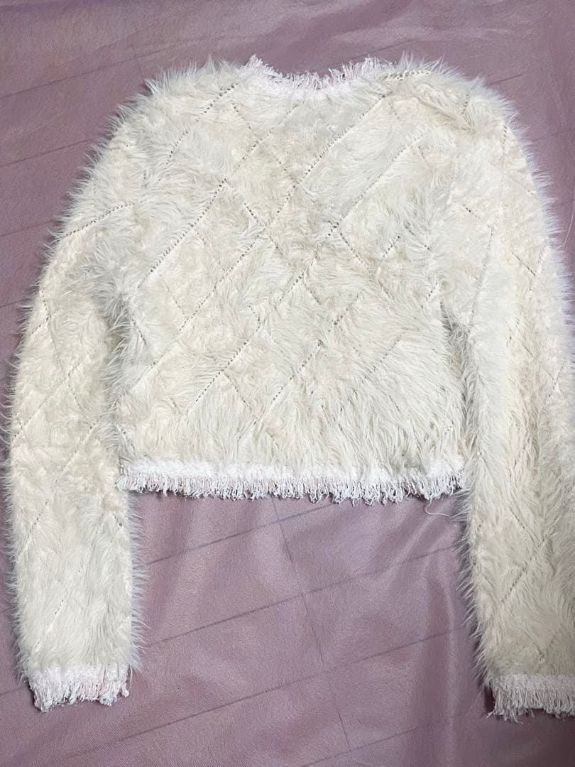 FURFUR フェザーツイードカーディガン