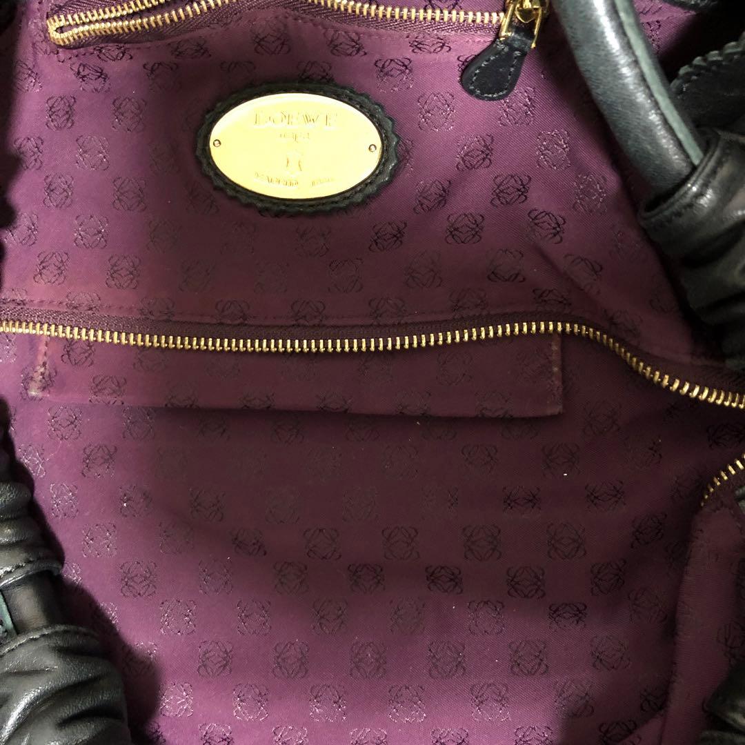 ロエベ　ナッパアイレ　黒