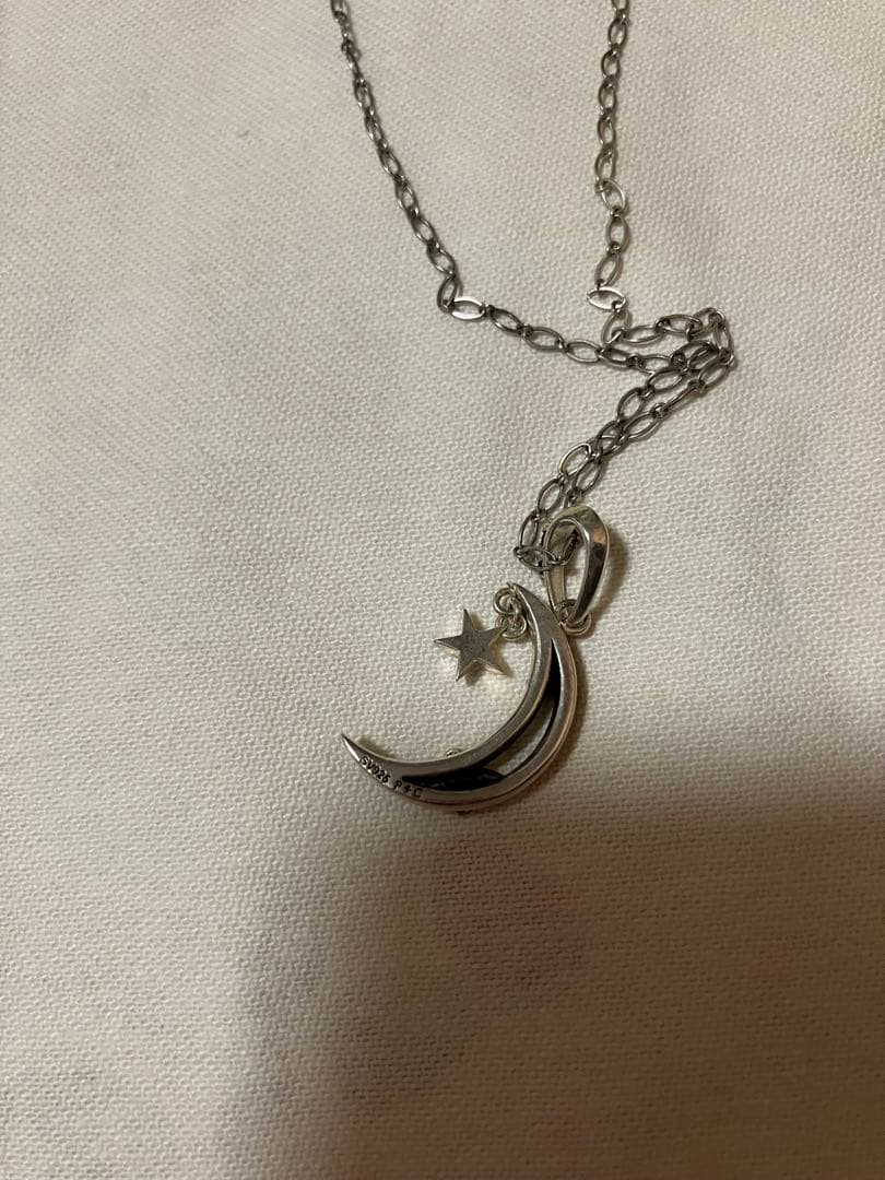 PATRICK COX パトリックコックス　月　星　百合の紋章　ペンダント