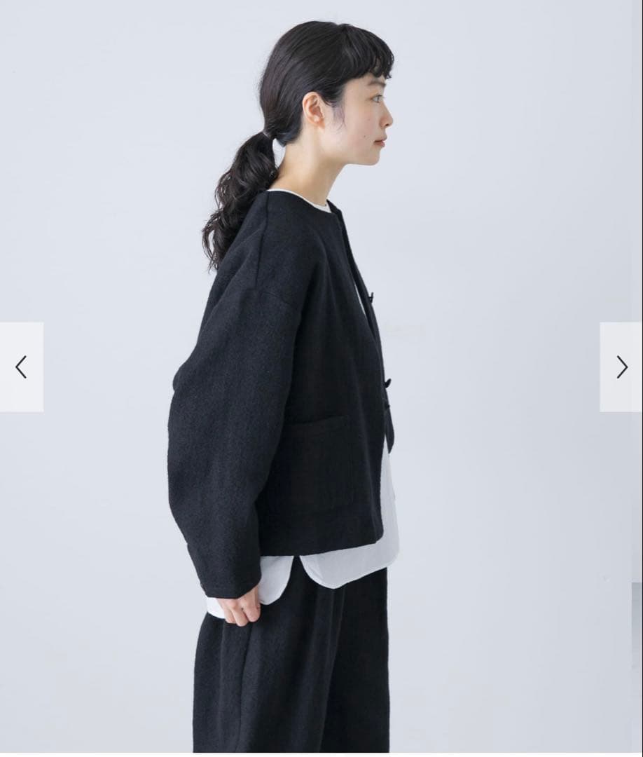 新品タグ付き　かぐれ　ウールクルーネックジャケット　アーバンリサーチドアーズ