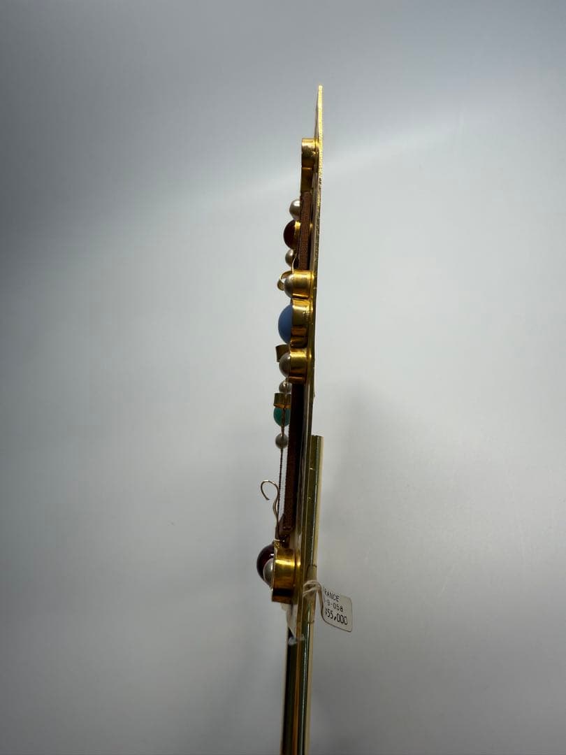 フランスヴィンテージ　PHILIPPE FERRANDIS 装飾ハンドミラー