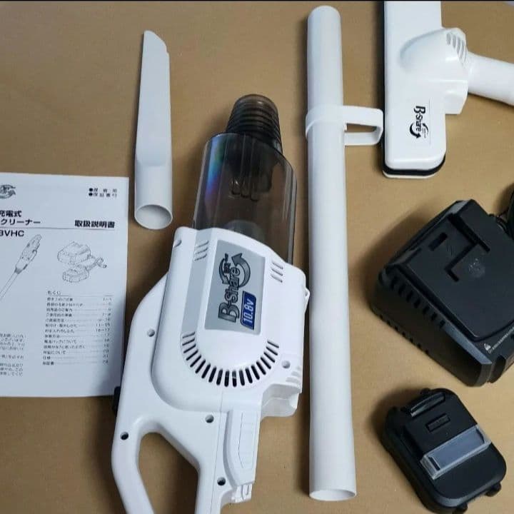 コードレス スティッククリーナー ホワイト コメリ B-Share
