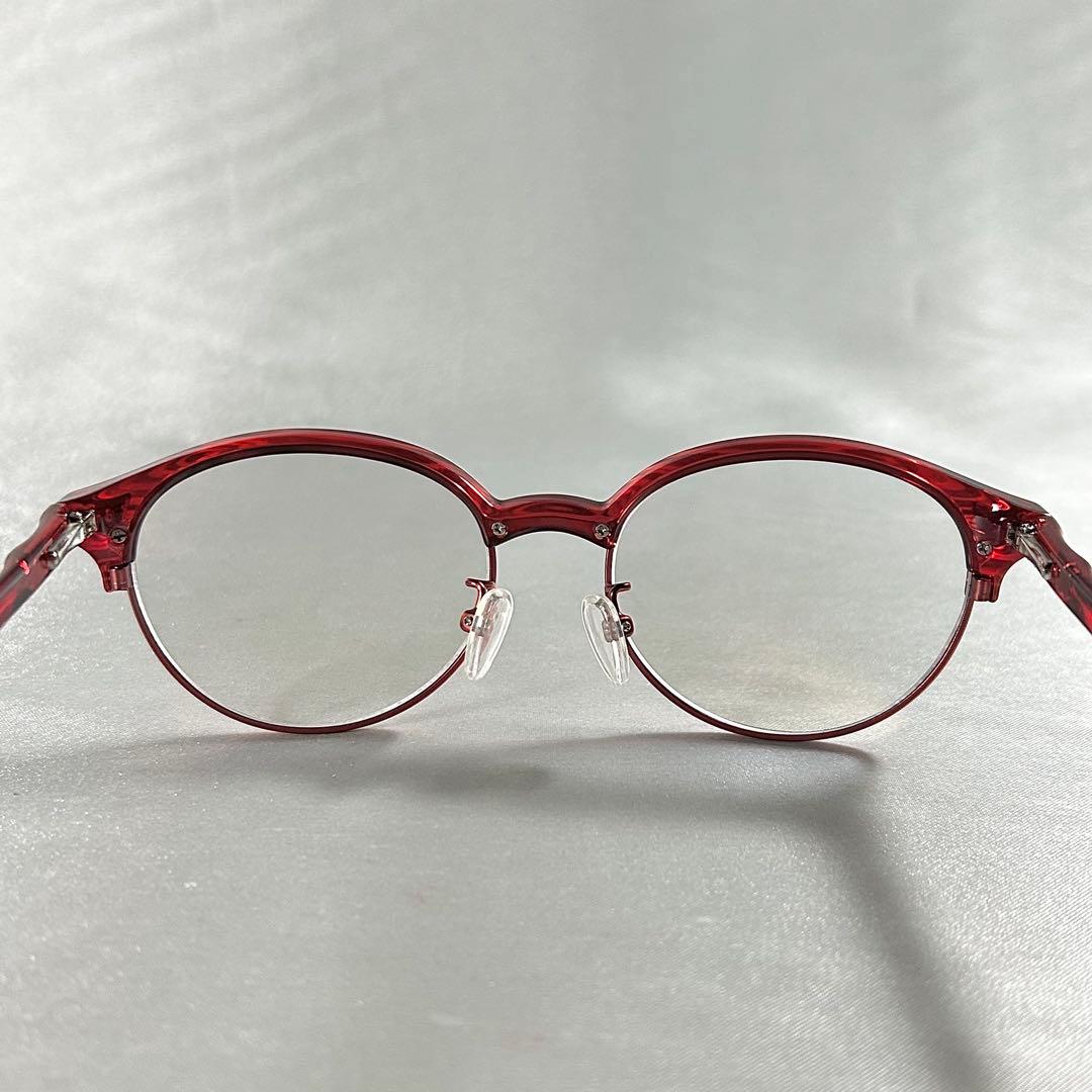 アイブレラルーペサングラスデュアル 拡大鏡付きレンズ eyebrella レッド