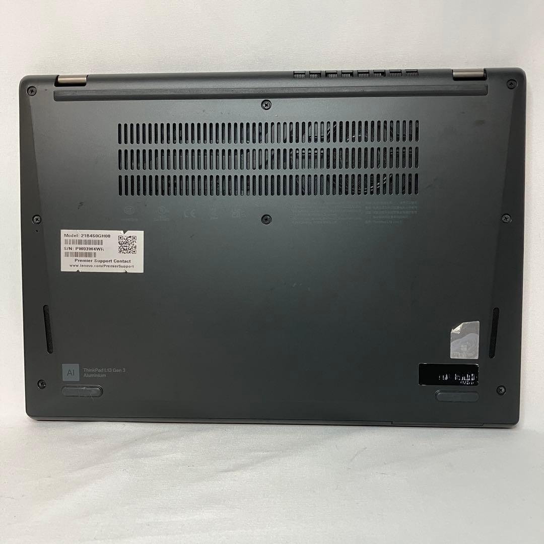 準美品 ThinkPad L13 Gen3 12世代 i5 16GB 保証期間中