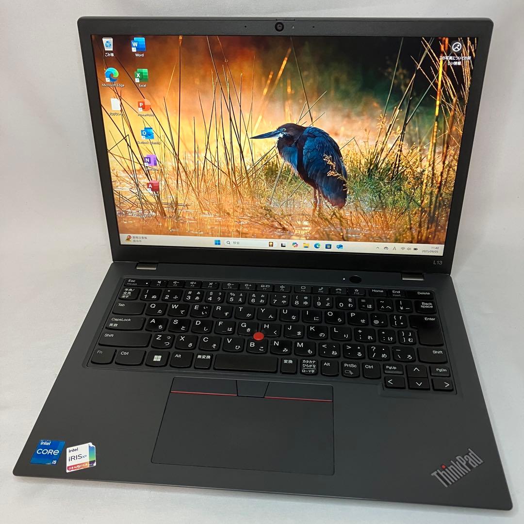 準美品 ThinkPad L13 Gen3 12世代 i5 16GB 保証期間中