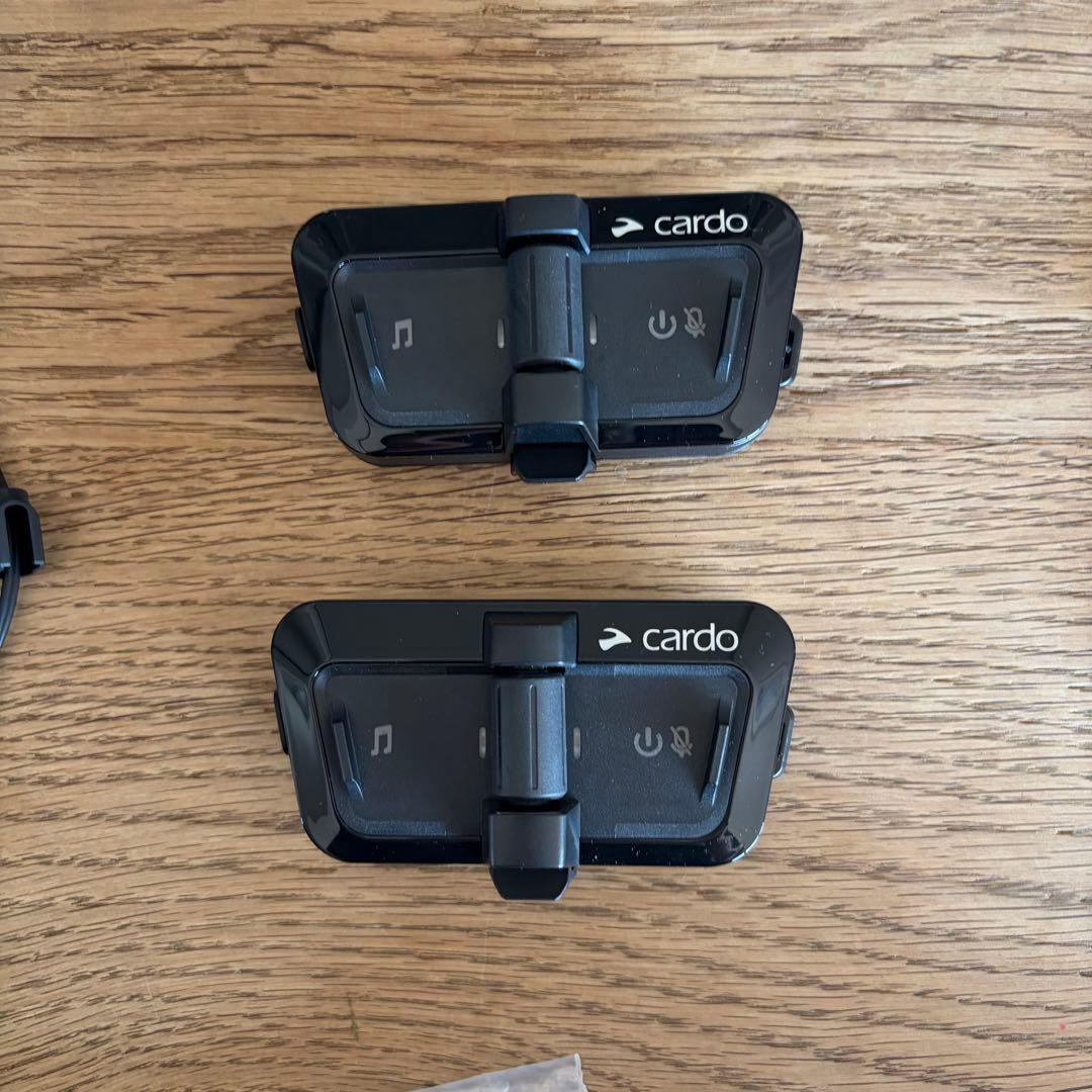 インカム CARDO PACKTALK OUTDOOR 2セット スキー スノボ