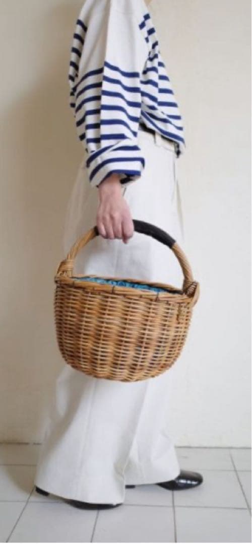 ebagos オカイモノカゴ　BLUE エバゴス