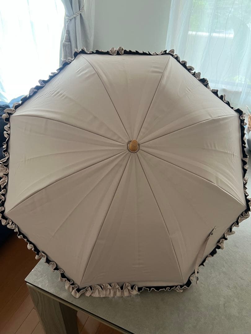 サンバリア100長傘　Sサイズ　フリル