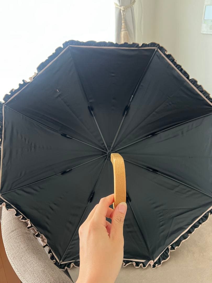 サンバリア100長傘　Sサイズ　フリル