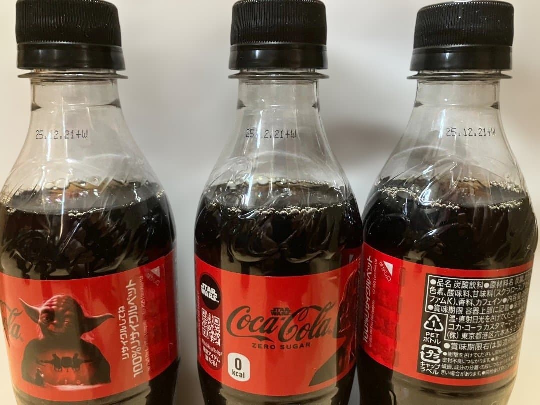 Coca-Cola スターウォーズラベル コンプリートセット