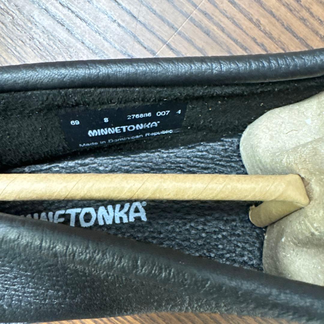 ミネトンカ] モカシン Deerskinレディース Black 25.0 cm