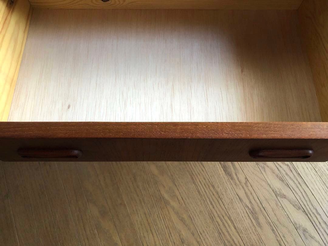 北欧デンマーク ヴィンテージ チーク材 チェスト 2段 ウェグナー モーエンセン