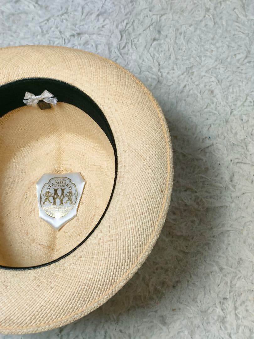 未使用　本パナマ　ハット　パナマハット