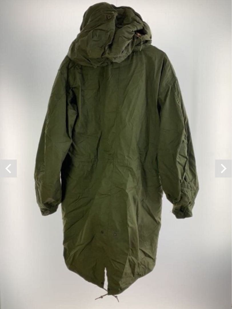 80s/M-65/フィッシュテールパーカー/モッズコート/M/フルセット/カーキ