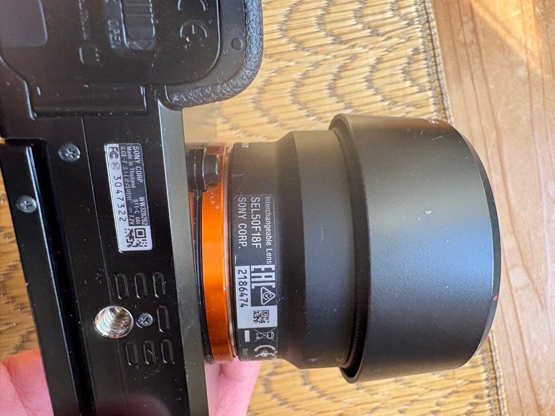限定値下げSONY α7本体＋レンズSEL50F18F