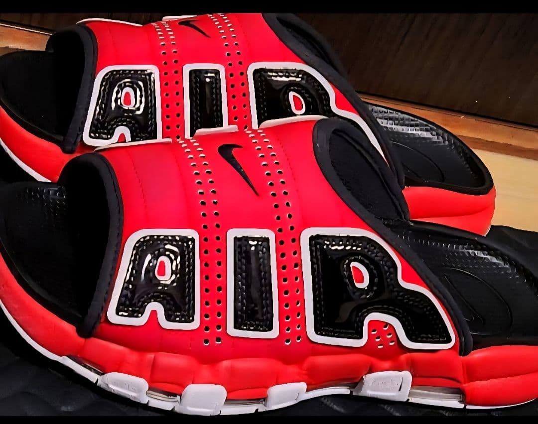 ナイキ NIKE モアテン エア モアアップテンポ サンダル スライド