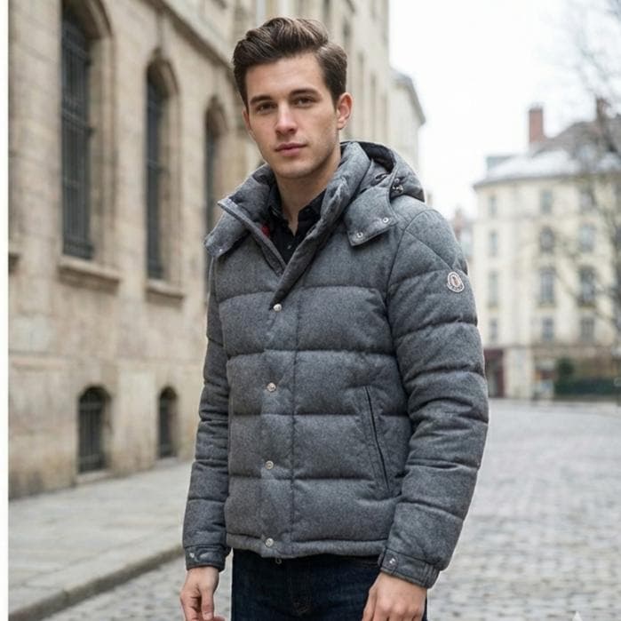 モンクレールガムブルー ダウンジャケット MONCLER GAMME　BLEU