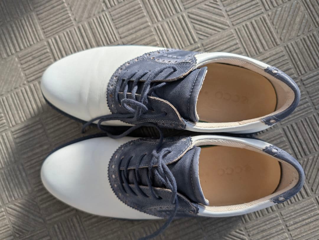 新品 ecco tour hybrid lace 41 エコー ゴルフ シューズ