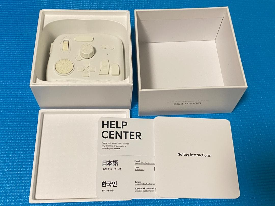 TourBox Elite　アイボリーホワイト　動作確認済み