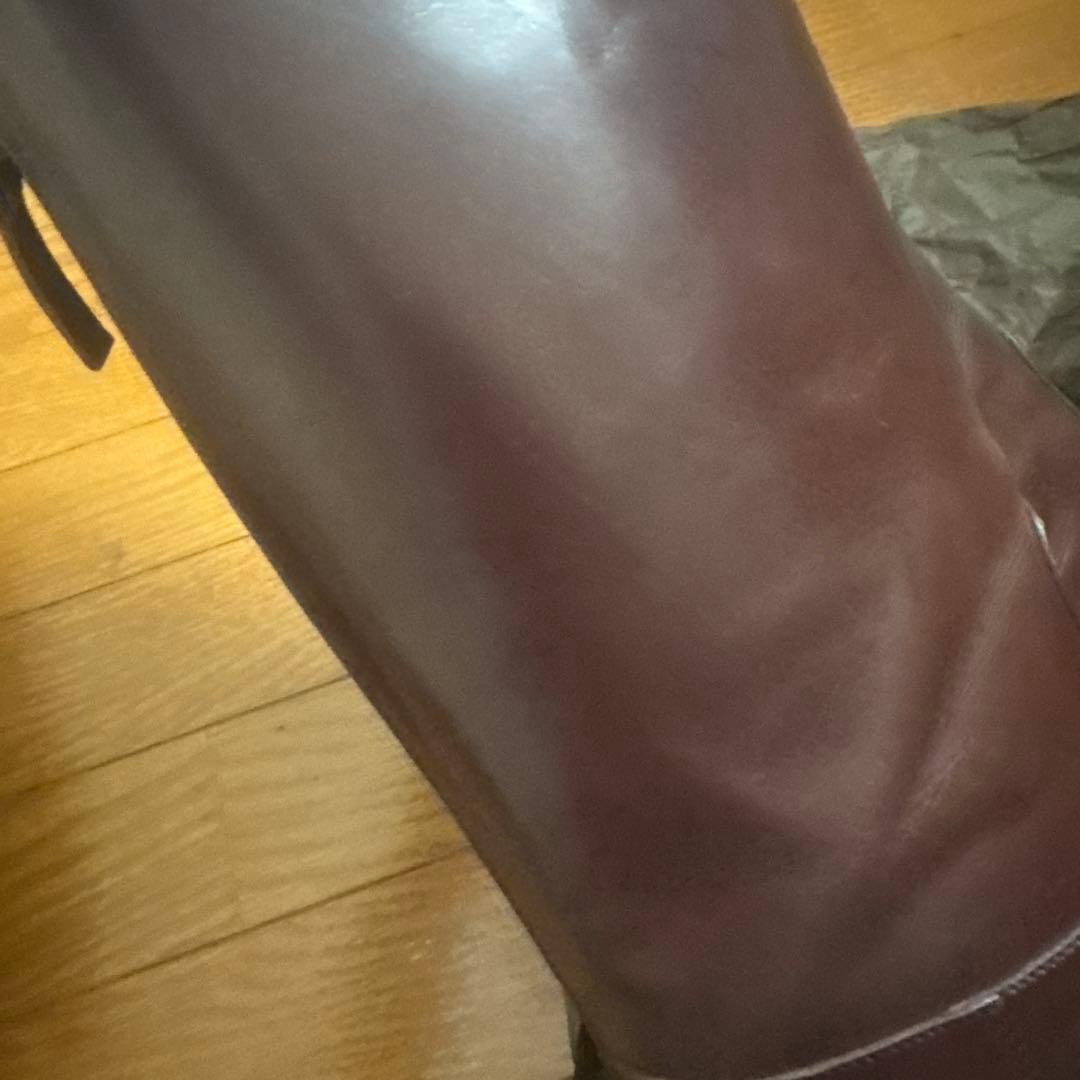 SARTORE　ジョッキーブーツ　ダークブラウン　24.5