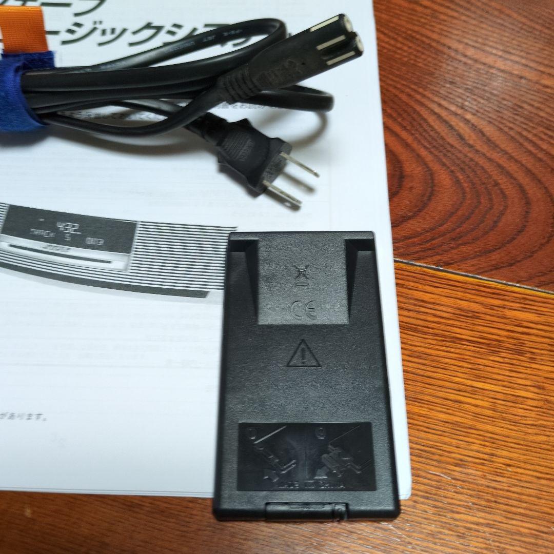 Bose ウェーブミュージックシステム完動品　純正リモコン・電源コード・取説