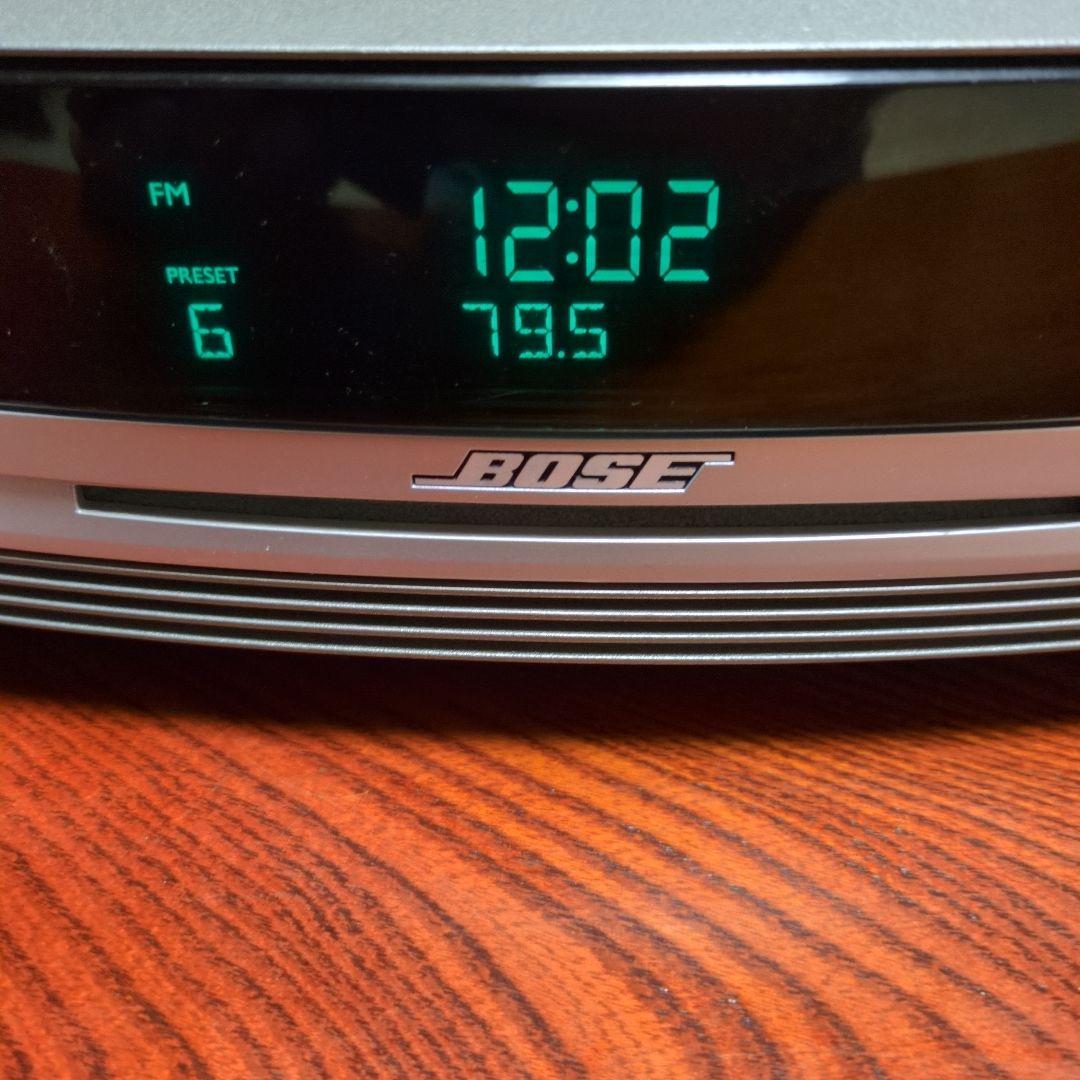 Bose ウェーブミュージックシステム完動品　純正リモコン・電源コード・取説