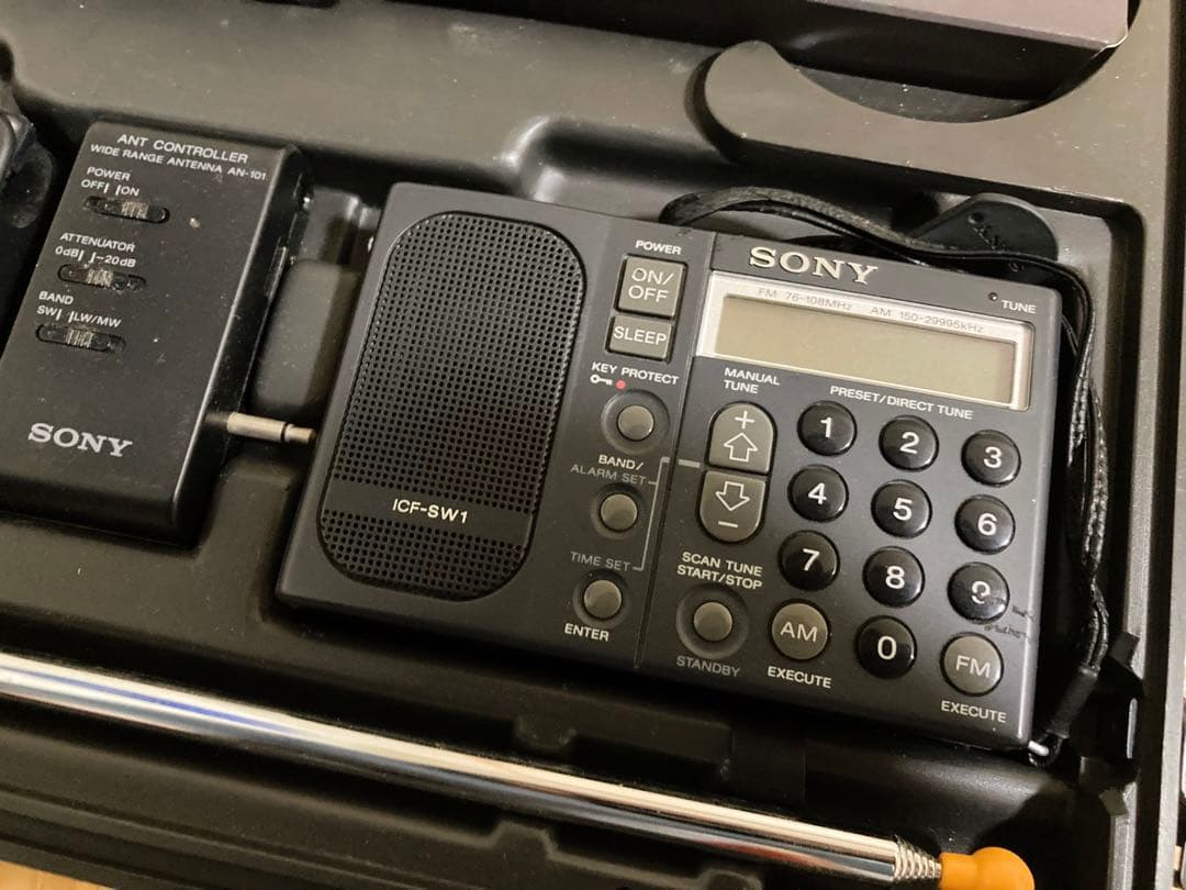 【動作確認】SONY ICF-SW1S FMステレオシンセサイザーレシーバー