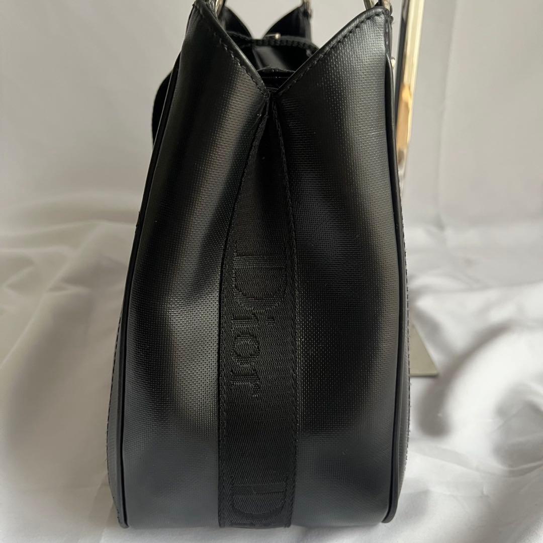 ✨極美品✨　Christian Dior ハードコア　ハンドバッグ　レザー　黒