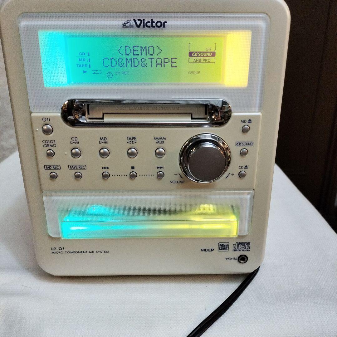 けいたろう　Victor UX-Q1 CD・MD・カセットデッキ