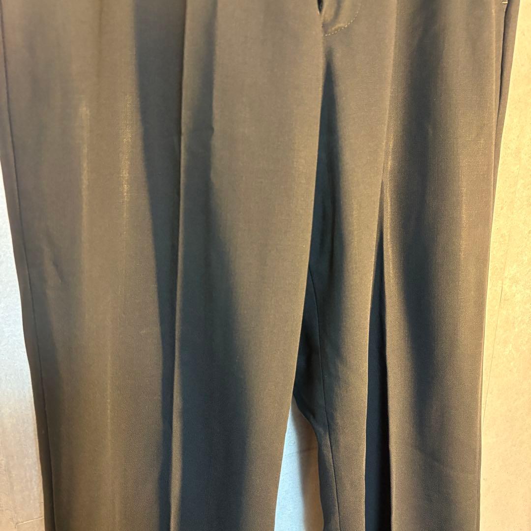 アルマーニコレツィオーニ　スラックス　シングル　ブラック