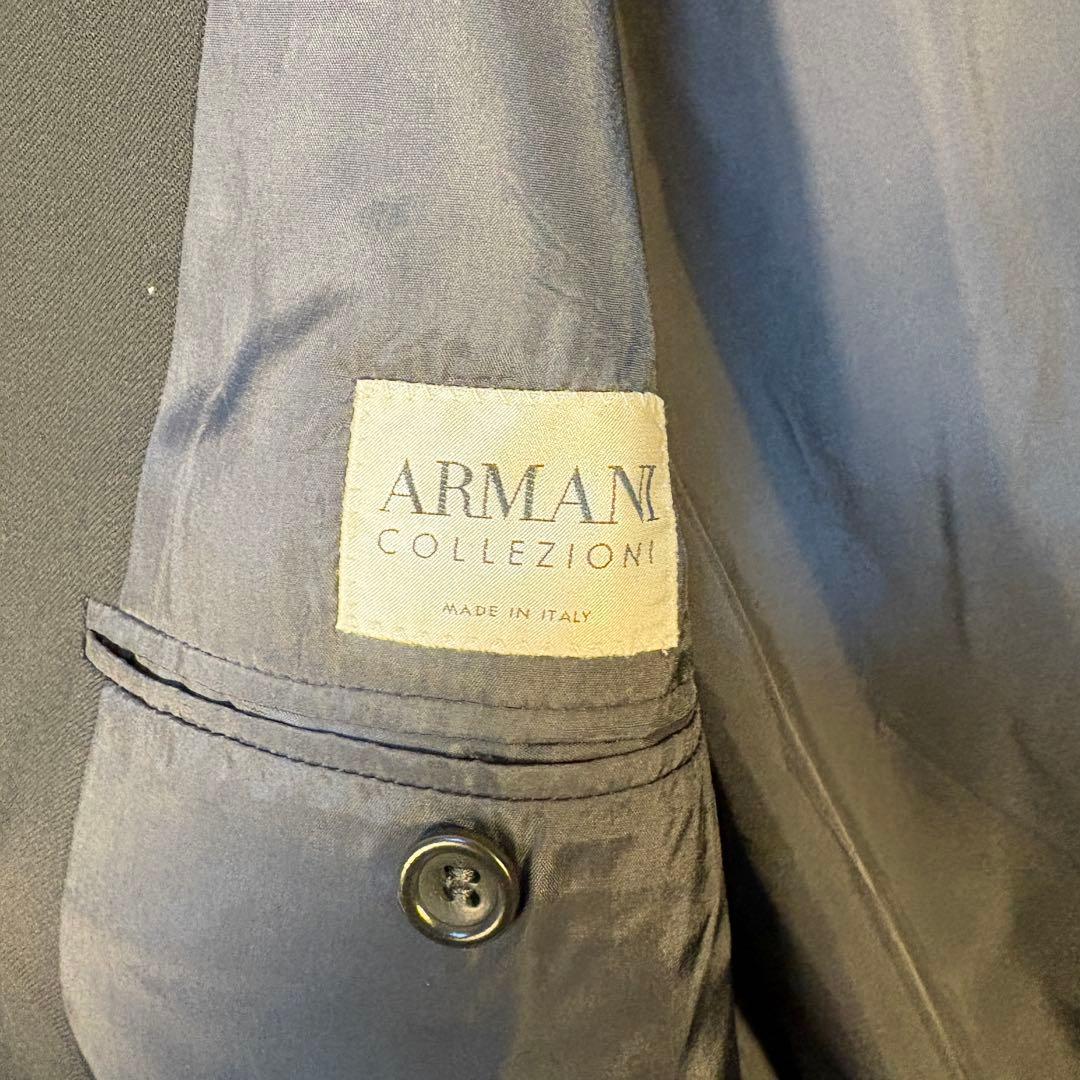 アルマーニコレツィオーニ　スラックス　シングル　ブラック