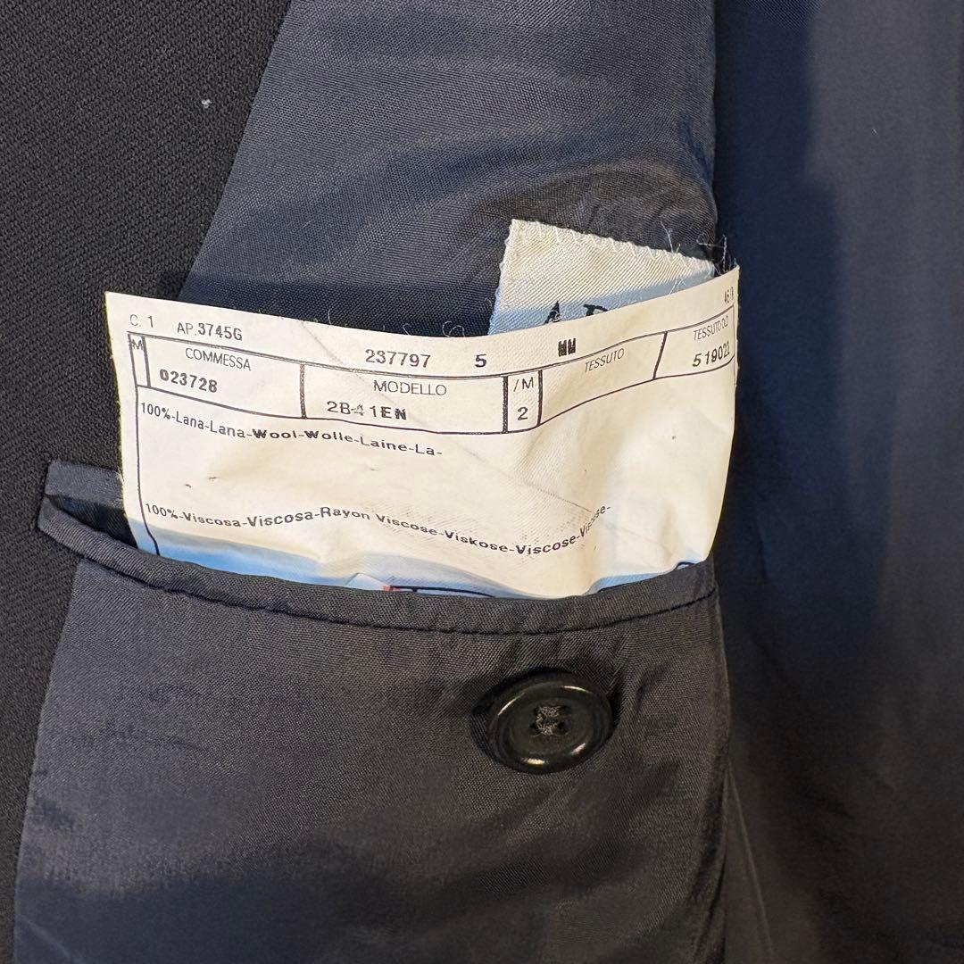 アルマーニコレツィオーニ　スラックス　シングル　ブラック