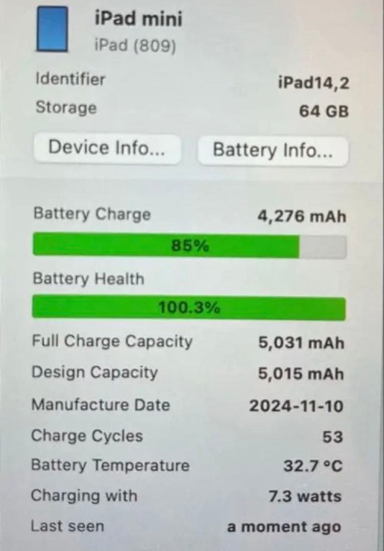 じ*ろ様 iPad mini (第6世代) 64GB セルラー スターライト