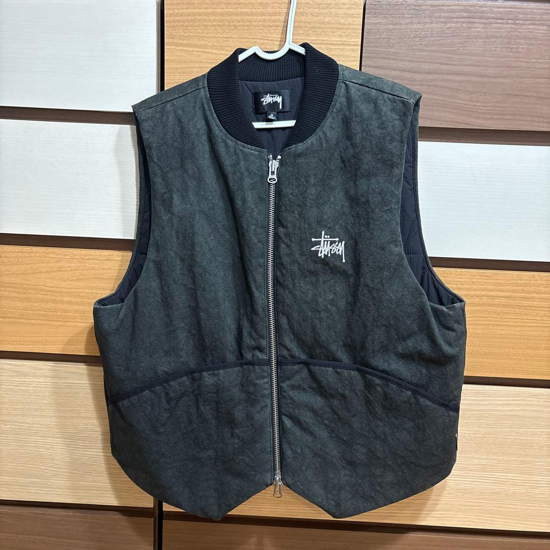 Stussy ステューシー　ダウンベスト　ベスト　プリマロフト　コラボ