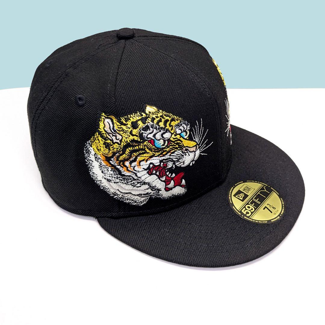 【希少 美品】NEWERA ニューエラ 石川真澄 コラボ キャップ 虎 タイガー