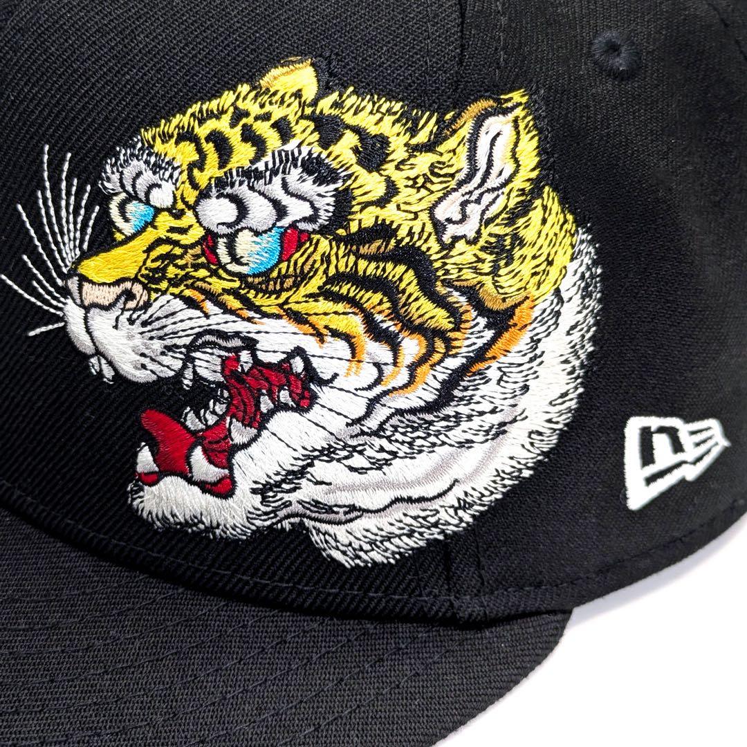 【希少 美品】NEWERA ニューエラ 石川真澄 コラボ キャップ 虎 タイガー