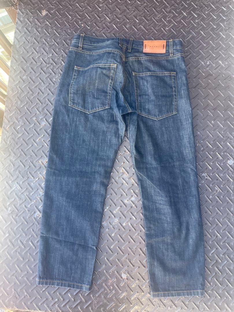 MARNI マルニ　ダークブルー ストレートデニム